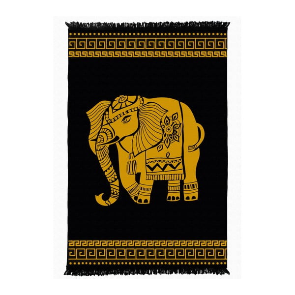 Dwustronny dywan odpowiedni do prania Kate Louise Doube Sided Rug Elephant, 120x180 cm