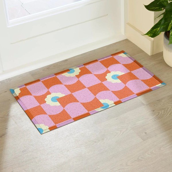 Wycieraczka z plastiku z recyklingu 40x70 cm Elizabeth Olwen  – Artsy Doormats-image-1