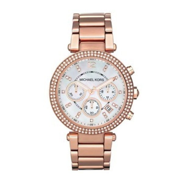 Zegarek damski w kolorze różowego złota Michael Kors Parker