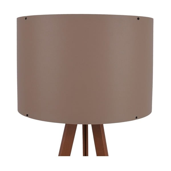 Lampa stojąca z brązowym abażurem Aiden-image-2
