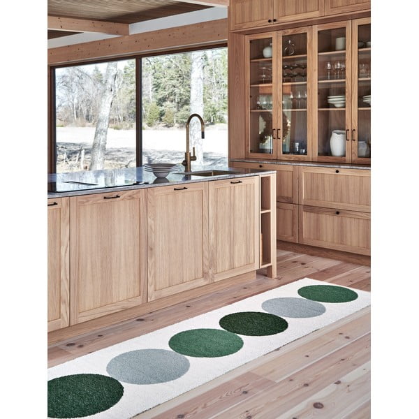 Zielono-kremowy dywan odpowiedni na zewnątrz 70x140 cm Otto Herb – Pappelina-image-1