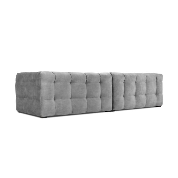 Szara aksamitna sofa Windsor & Co Sofas Vesta, 280 cm-image-4