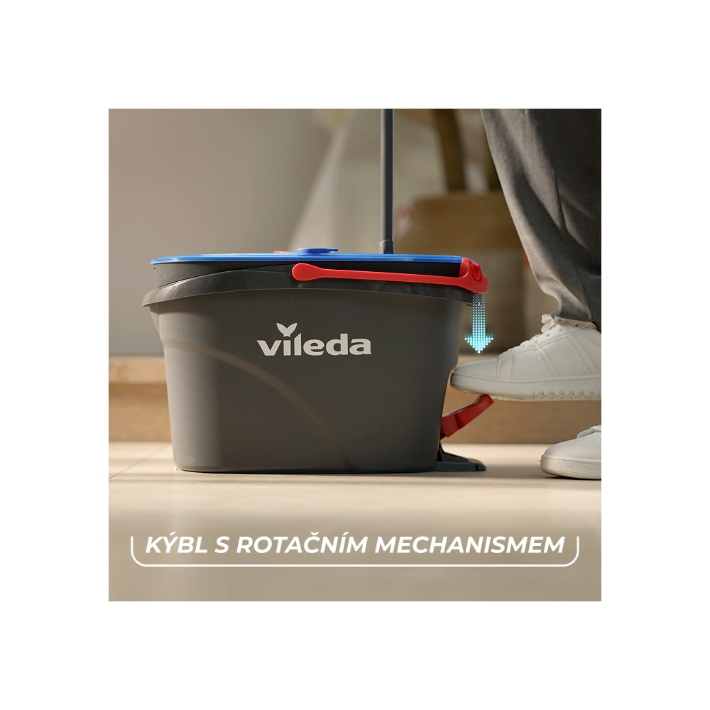 Mop rotacyjny z wiadrem H2PrO – Vileda (zdjęcie 8)