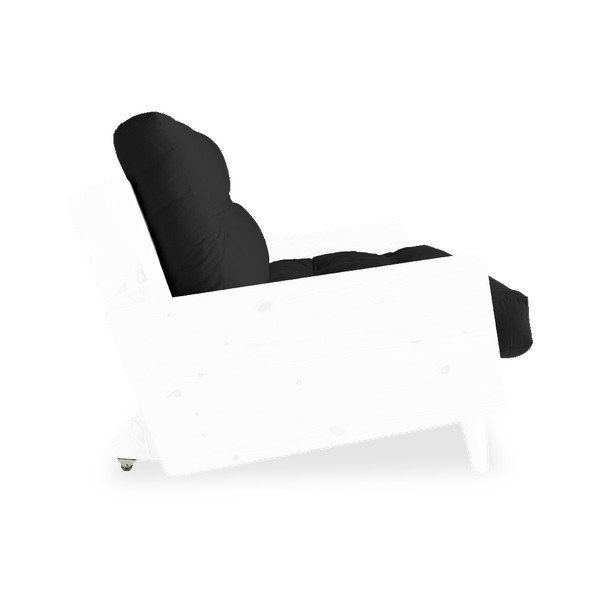 Sofa rozkładana z ciemnoszarym obiciem Karup Design Indie White/Dark Grey-image-3