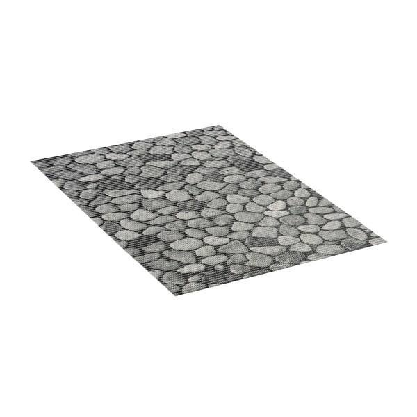 Szary plastikowy dywanik łazienkowy 50x80 cm Sassi – Wenko-image-2