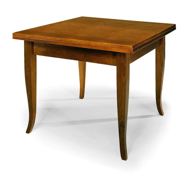 Drewniany stół rozkładany Castagnetti Noce, 80 x 100 cm