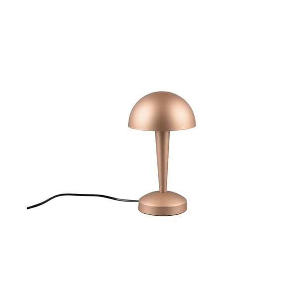 Lampa stołowa LED w kolorze miedzi (wys. 26 cm) Canaria – Trio