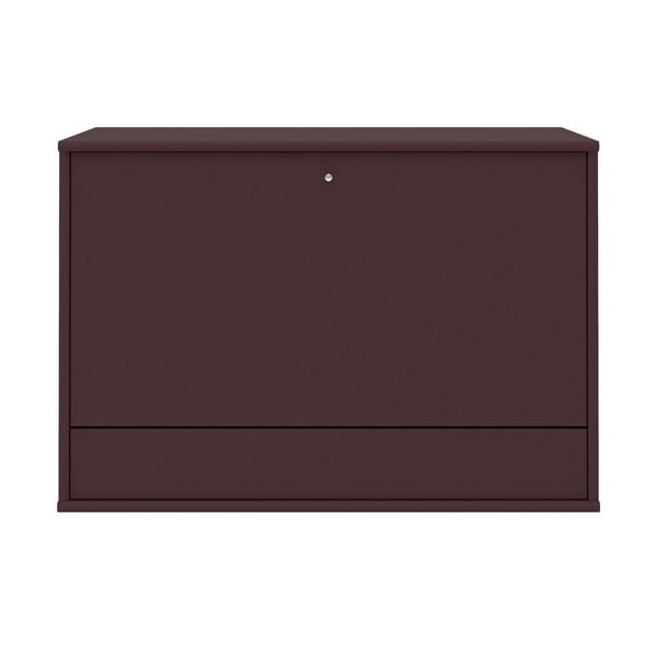 Bordowy barek 89x61 cm Mistral 004 – Hammel Furniture