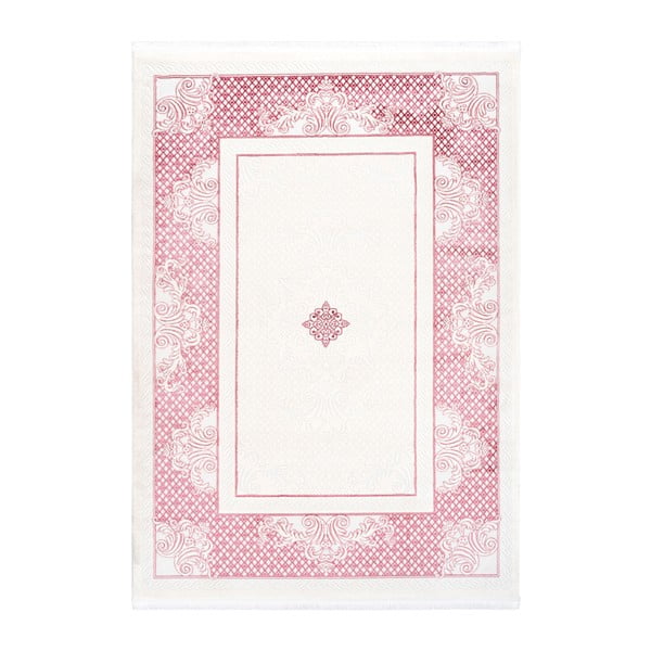 Różowy dywan Kayoom Shermin, 80x150 cm