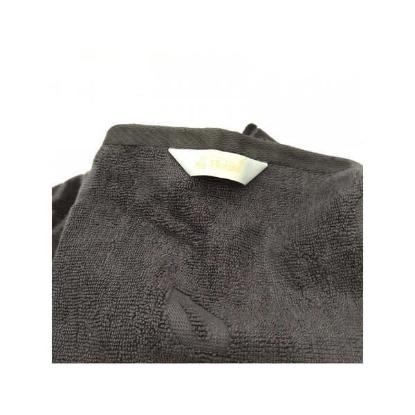 Ciemnoszary bawełniany ręcznik kąpielowy 70x140 cm Skyline – JAHU collections-image-2