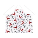 Bawełniany fartuszek ze świątecznym motywem Butter Kings They Are Flying