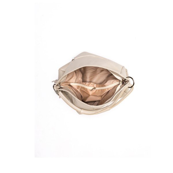 Skórzana torebka Anna Luchini 71 Beige-image-1