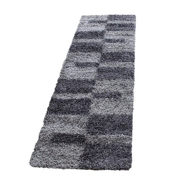 Ciemnoszary chodnik 80x250 cm Gala – Ayyildiz Carpets