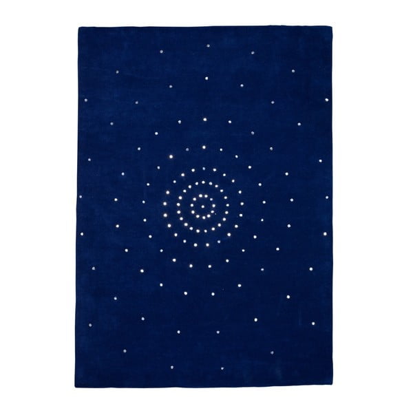 Niebieski dywan Wallflor Skye, 140x200 cm