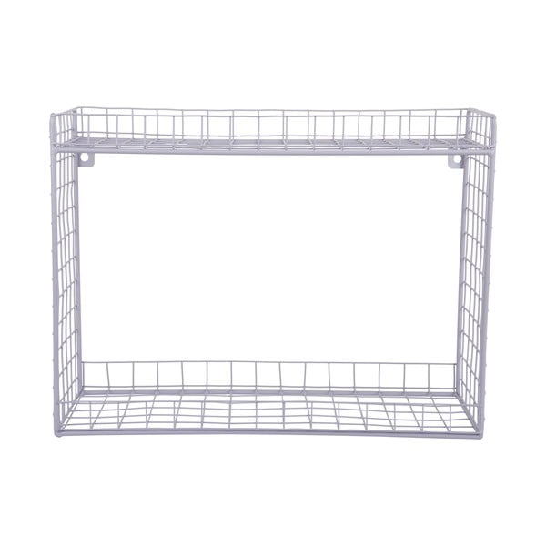 Fioletowa wielopoziomowa stalowa półka 40 cm Reja – PT LIVING