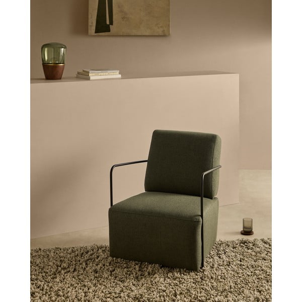 Zielony fotel Gamer – Kave Home-image-1