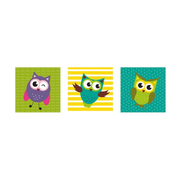 Naklejki Funny Owls-image-1