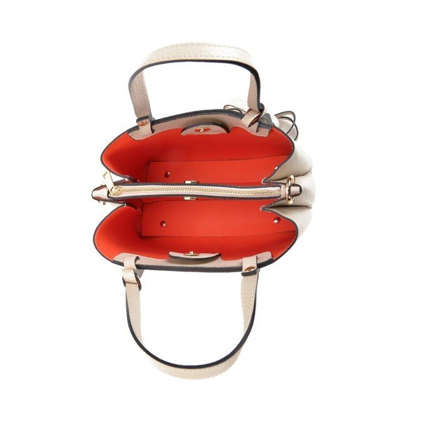 Beżowa torebka skórzana Renata Corsi Luca-image-3