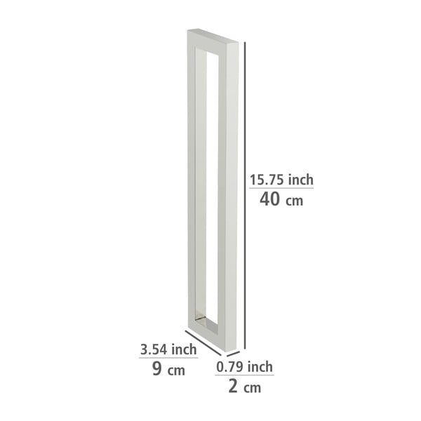 Wieszak ścienny na ręczniki ze stali nierdzewnej Reitani – Wenko-image-2