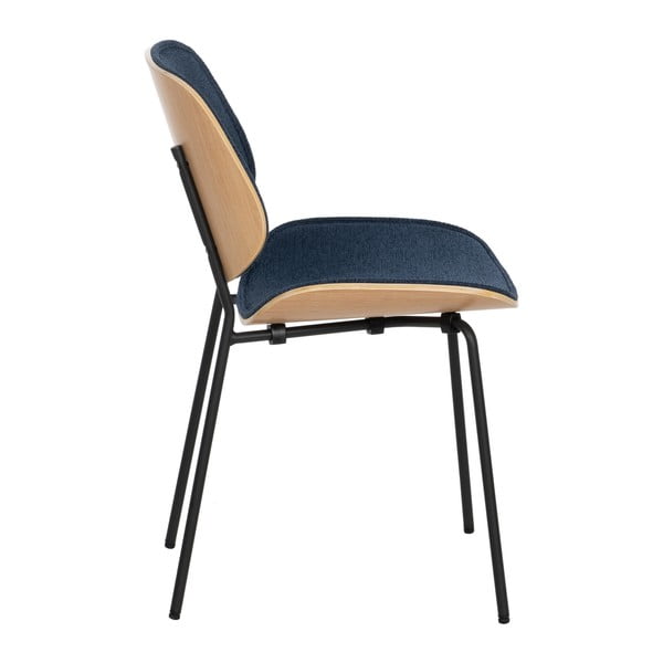 Ciemnoniebieskie krzesła zestaw 2 szt. Elio – Ixia-image-3