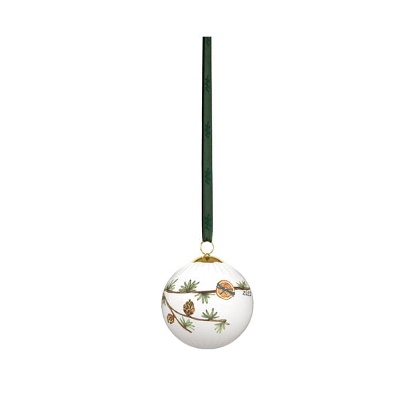 Porcelanowa bombka ø 6 cm Hammershøi Christmas Bauble 2025 – Kähler Design-image-4
