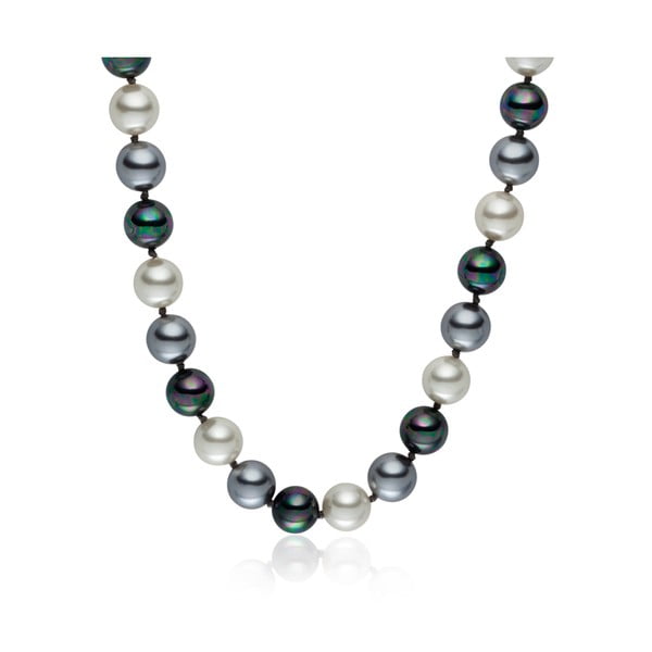Naszyjnik perłowy Nova Pearls Copenhagen Brigitte Dark-image-1