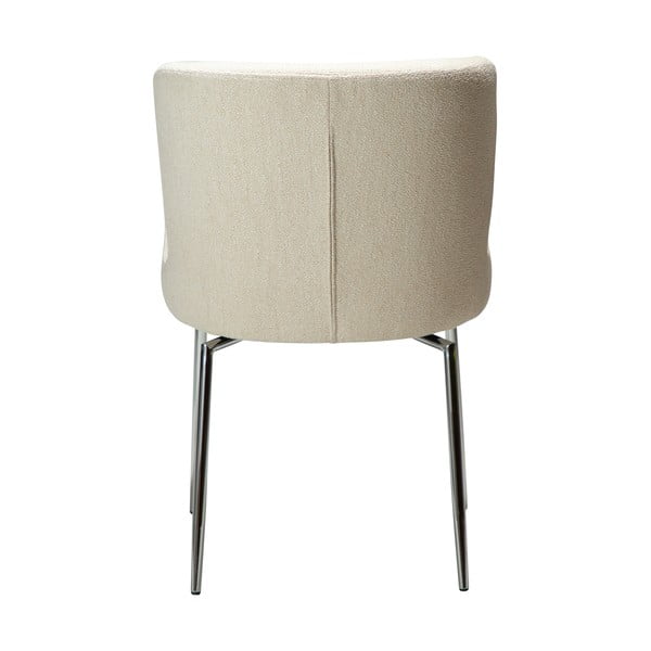 Kremowe tapicerowane krzesło Glam – DAN-FORM Denmark-image-2
