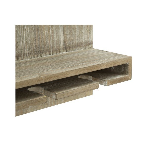 Uchwyt ścienny na butelki i kieliszki Mauro Ferretti Bar, 76x34 cm-image-4