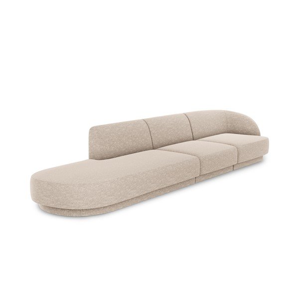 Beżowa sofa 302 cm Miley – Micadoni Home-image-3