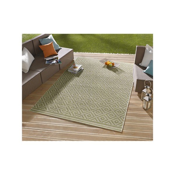 Zielony dywan Bougari Raute, 200x290 cm-image-3