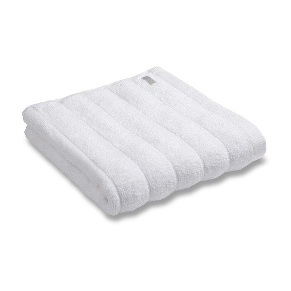 Ręcznik Soft Ribbed White, 70x127 cm