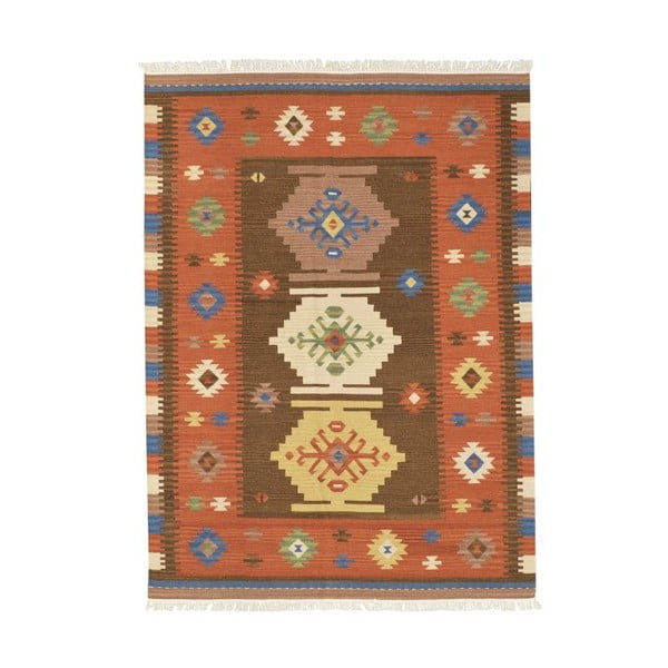 Ręcznie tkany dywan Kilim Classic K08 Mix, 155x215 cm