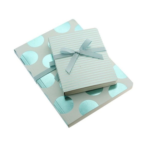 Notes A5 GO Stationery Polka Aqua-image-2