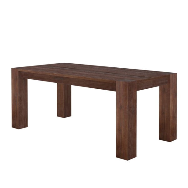 Ciemny stół z drewna mangowego Støraa Mabel, 100x220 cm