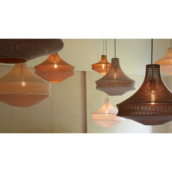 Kremowy abażur ø 60 cm Viggo – Light & Living-image-3