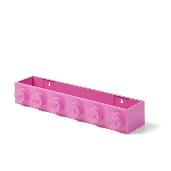 Dziecięca różowa półka ścienna LEGO® Sleek-image-2