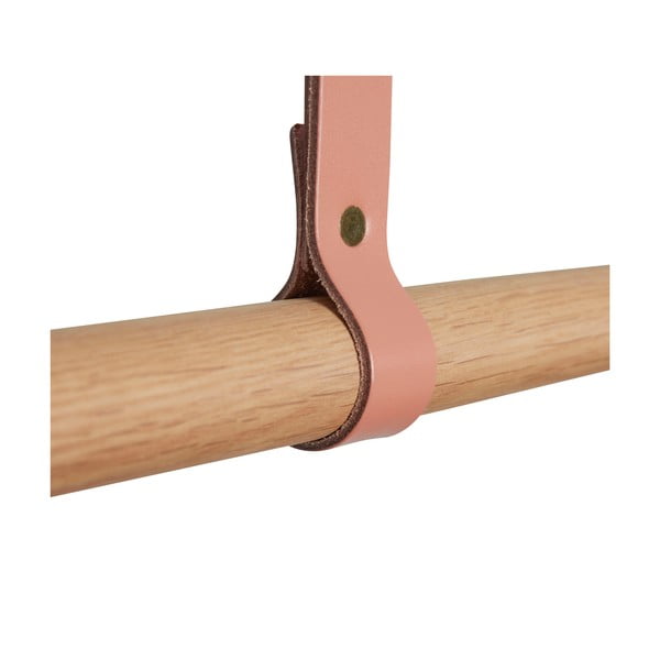 Wiszący stojak na ubrania z drewna dębowego w naturalnym kolorze Hübsch Hege-image-1