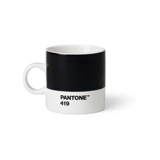 Czarny kubek Pantone Espresso, 120 ml