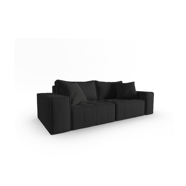 Czarna sofa 212 cm Mike – Micadoni Home-image-2