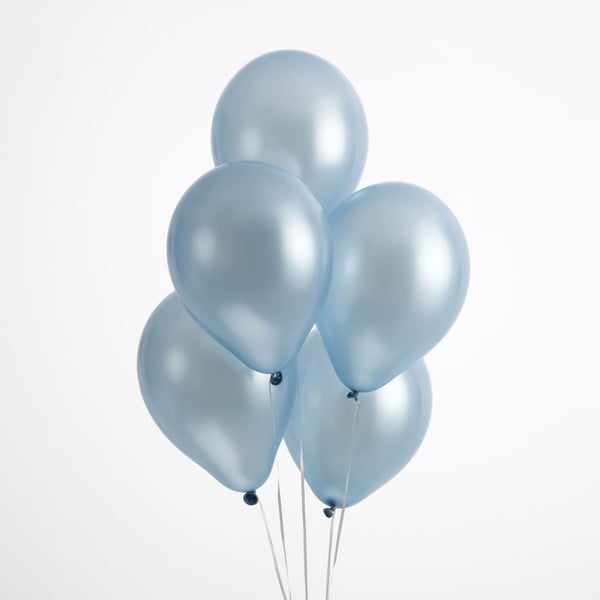 Zestaw 50 jasnoniebieskich balonów Neviti Party