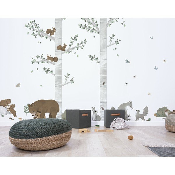 Naklejki dziecięce 64x40 cm Moutain Animals – Lilipinso-image-2