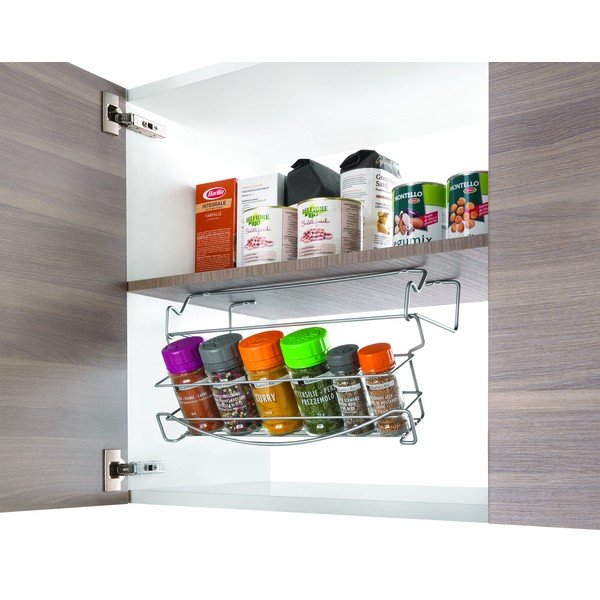 Półka na przyprawy ze stali nierdzewnej Metaltex Swing-image-2