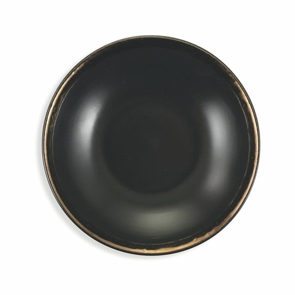 18-częściowy zestaw czarnych naczyń z kamionki Villa d'Este Naima-image-3