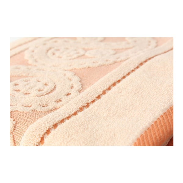 Zestaw 2 ręczników Hurrem Salmon, 50x90 cm-image-1