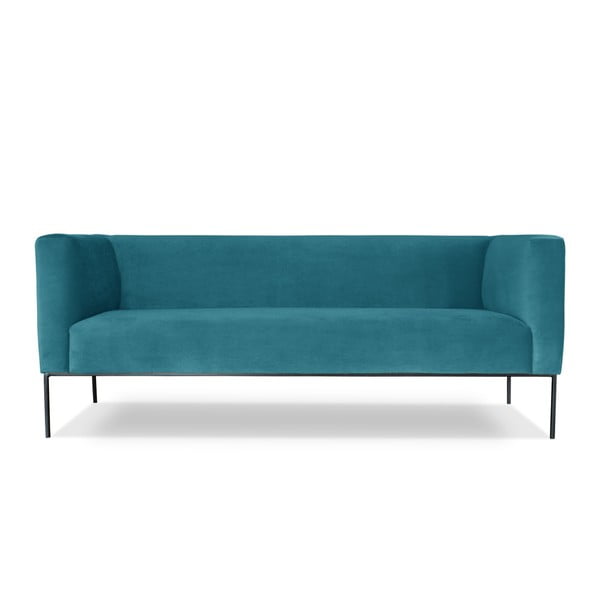 Turkusowa sofa 3-osobowa Windsor  & Co. Sofas Neptune