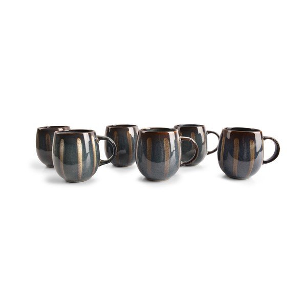 Niebieski kamionkowy kubek 430 ml Muggies – Salt&Pepper-image-3