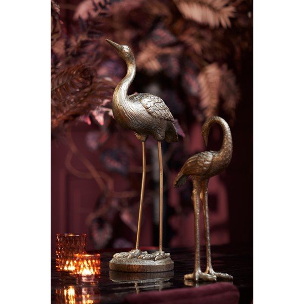 Figurka z żywicy polimerowej Crane – Light & Living-image-1