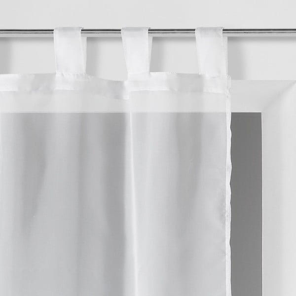 Białe firanki z woalu zestaw 2 szt. 60x160 cm Voiline – douceur d'intérieur-image-1
