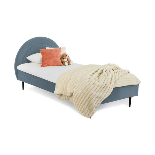 Niebieskie łóżko dziecięce 90x200 cm Rainbow – Scandic-image-3