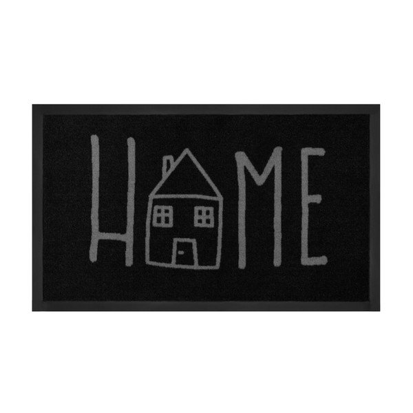 Wycieraczka NORTHRUGS Anthracit House, 45x75 cm